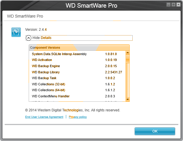 wd smartware pro update
